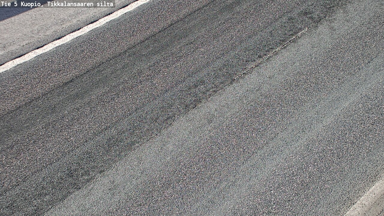 Weather Camera Image Väg 5 Kuopio, Tikkalansaari, Kuopio, Pohjois-Savo