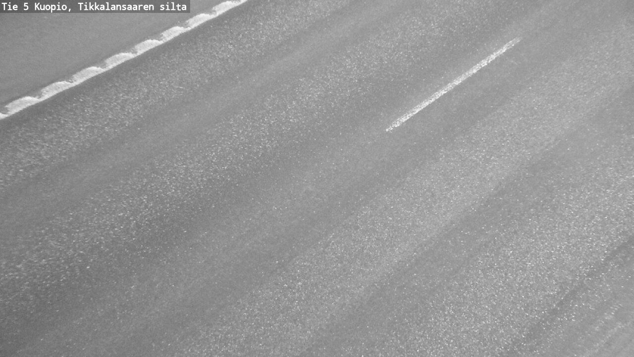 Weather Camera Image Road 5 Kuopio, Tikkalansaari, Kuopio, Pohjois-Savo