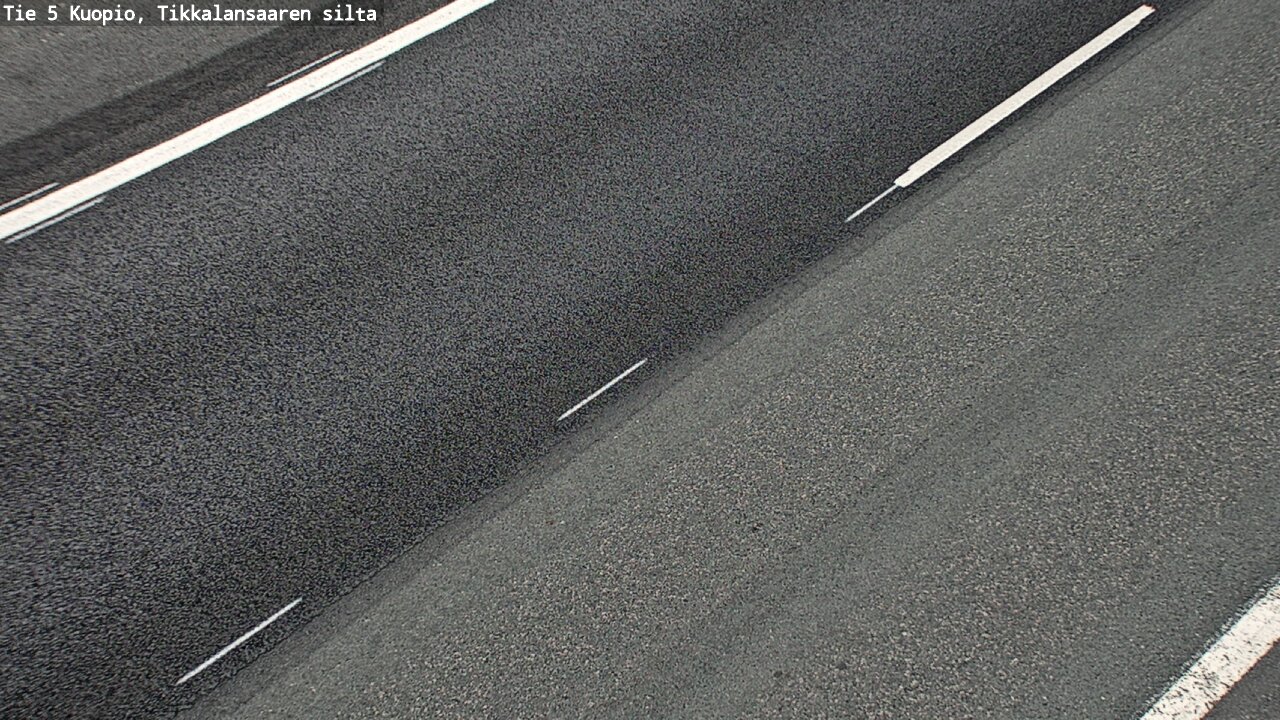 Weather Camera Image Road 5 Kuopio, Tikkalansaari, Kuopio, Pohjois-Savo