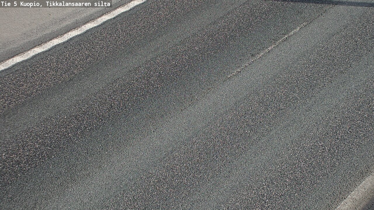 Weather Camera Image Väg 5 Kuopio, Tikkalansaari, Kuopio, Pohjois-Savo