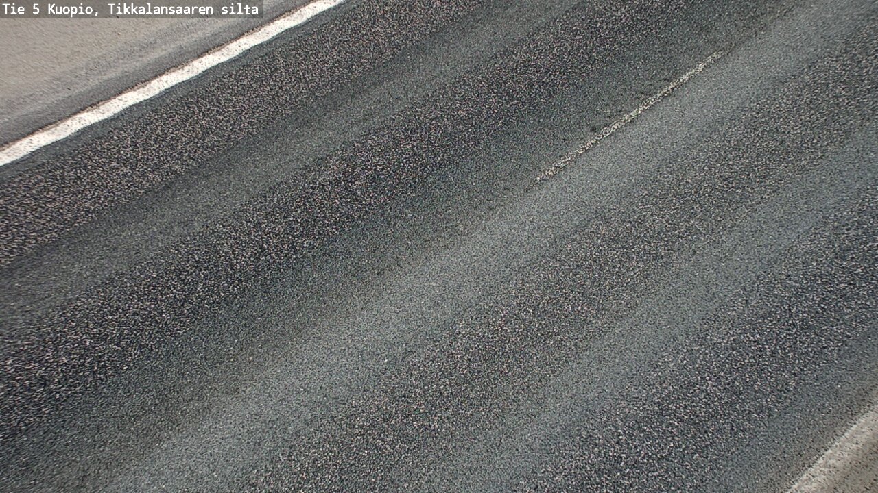 Weather Camera Image Väg 5 Kuopio, Tikkalansaari, Kuopio, Pohjois-Savo