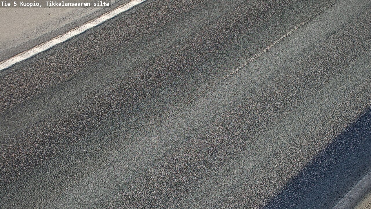 Weather Camera Image Väg 5 Kuopio, Tikkalansaari, Kuopio, Pohjois-Savo