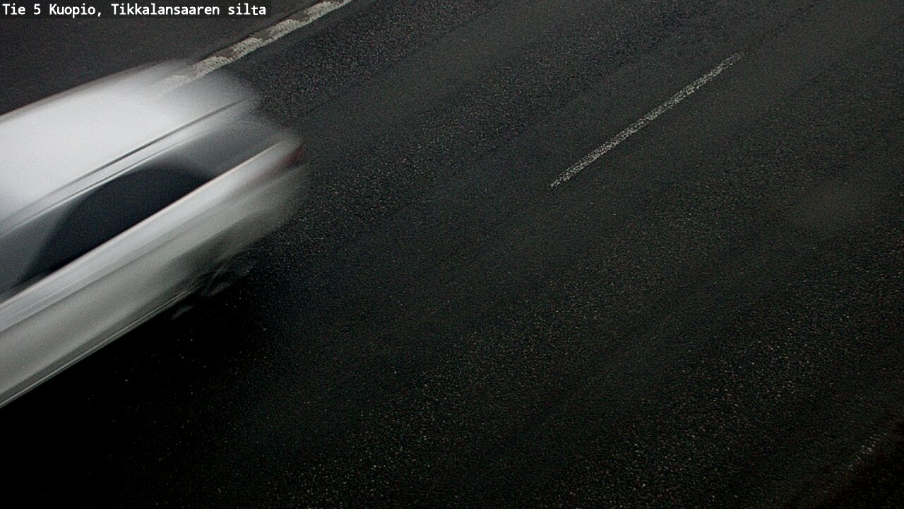 Weather Camera Image Road 5 Kuopio, Tikkalansaari, Kuopio, Pohjois-Savo