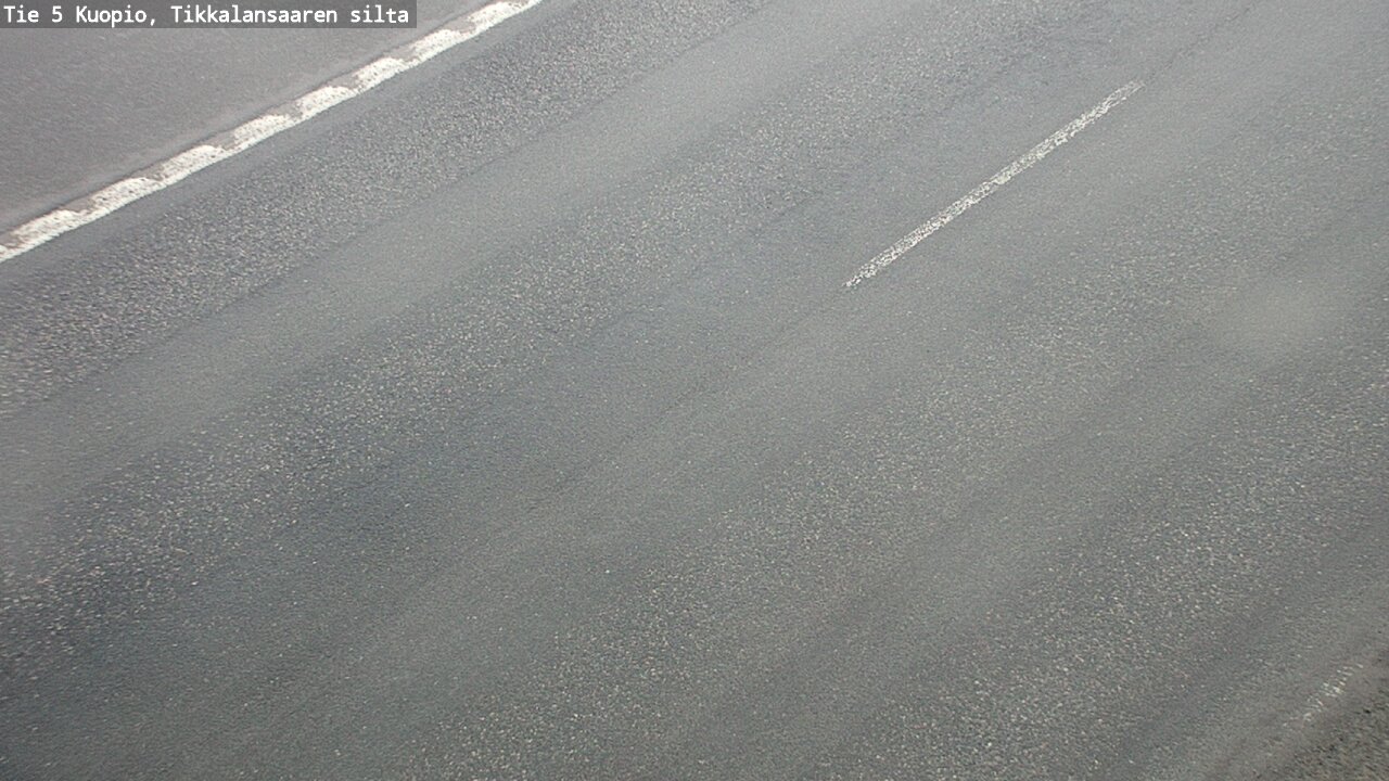 Weather Camera Image Road 5 Kuopio, Tikkalansaari, Kuopio, Pohjois-Savo