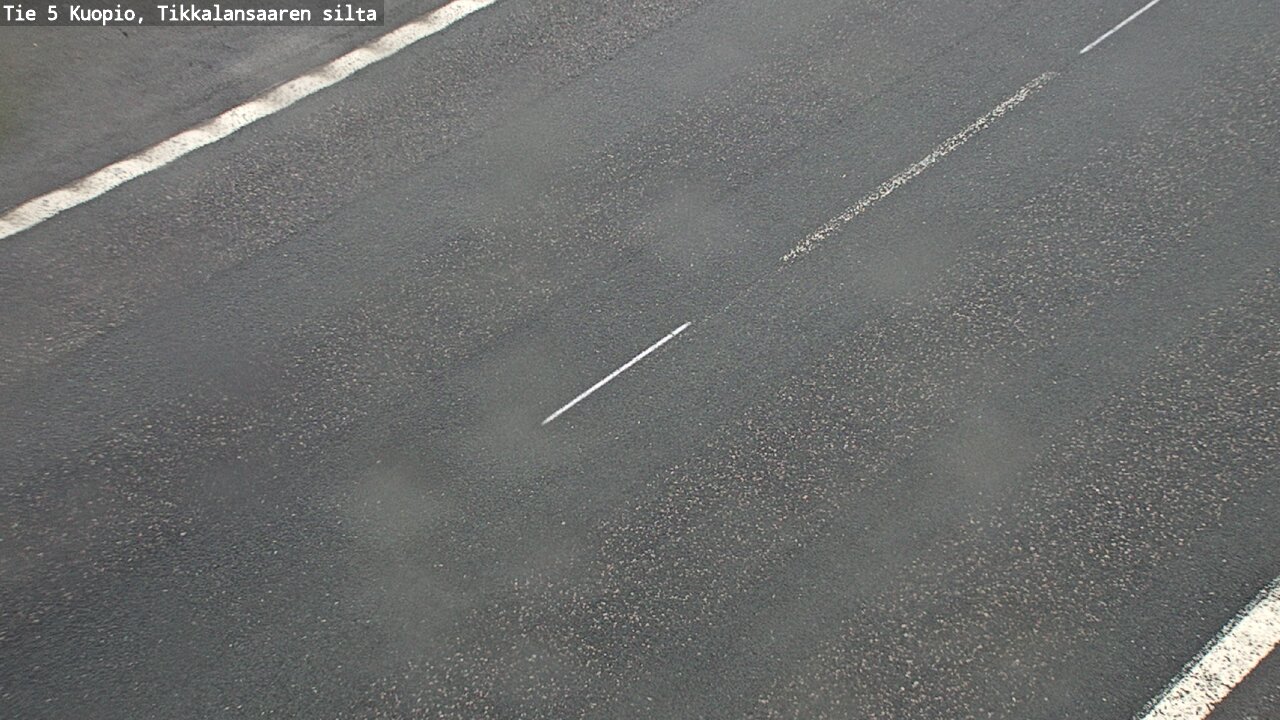 Weather Camera Image Väg 5 Kuopio, Tikkalansaari, Kuopio, Pohjois-Savo
