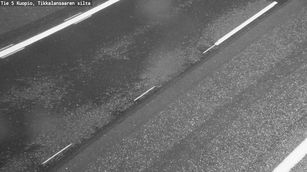 Weather Camera Image Road 5 Kuopio, Tikkalansaari, Kuopio, Pohjois-Savo