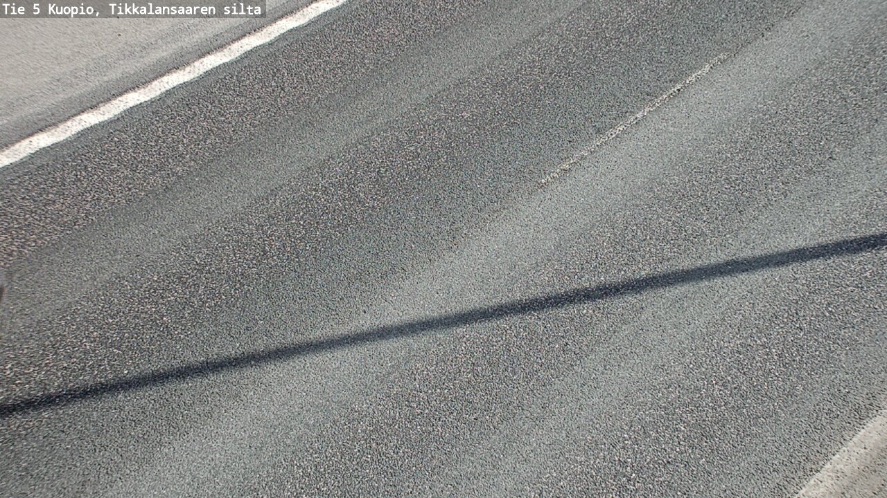 Weather Camera Image Väg 5 Kuopio, Tikkalansaari, Kuopio, Pohjois-Savo