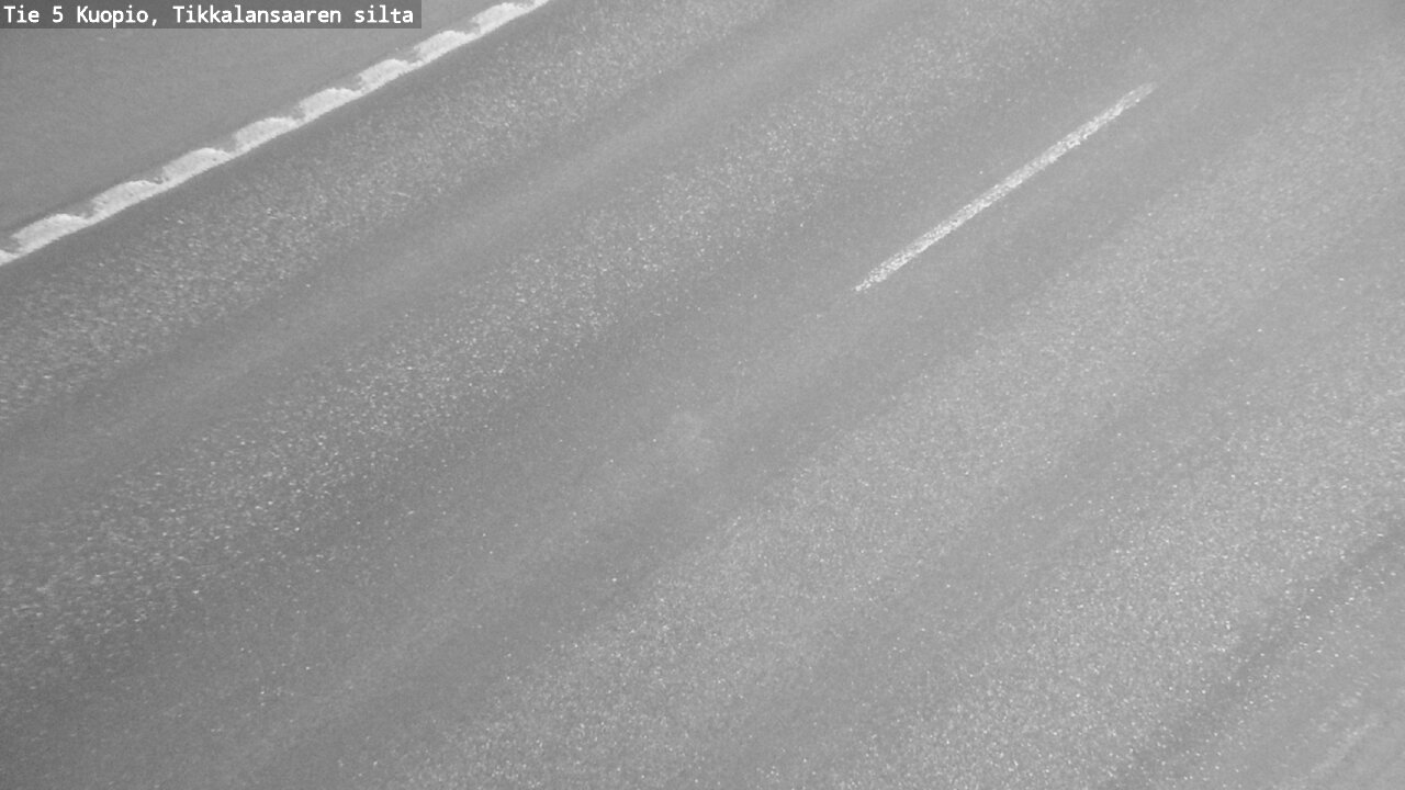 Weather Camera Image Road 5 Kuopio, Tikkalansaari, Kuopio, Pohjois-Savo