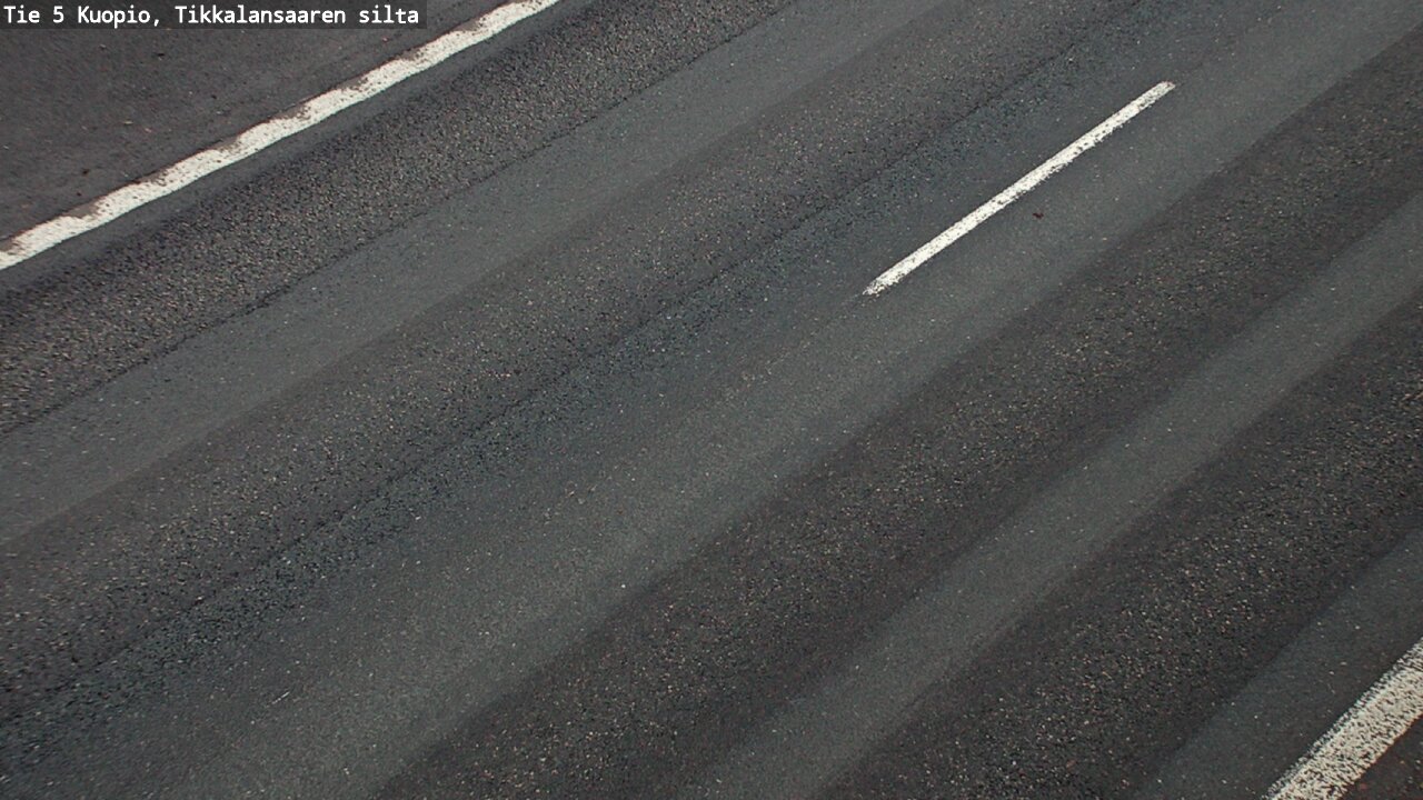 Weather Camera Image Väg 5 Kuopio, Tikkalansaari, Kuopio, Pohjois-Savo