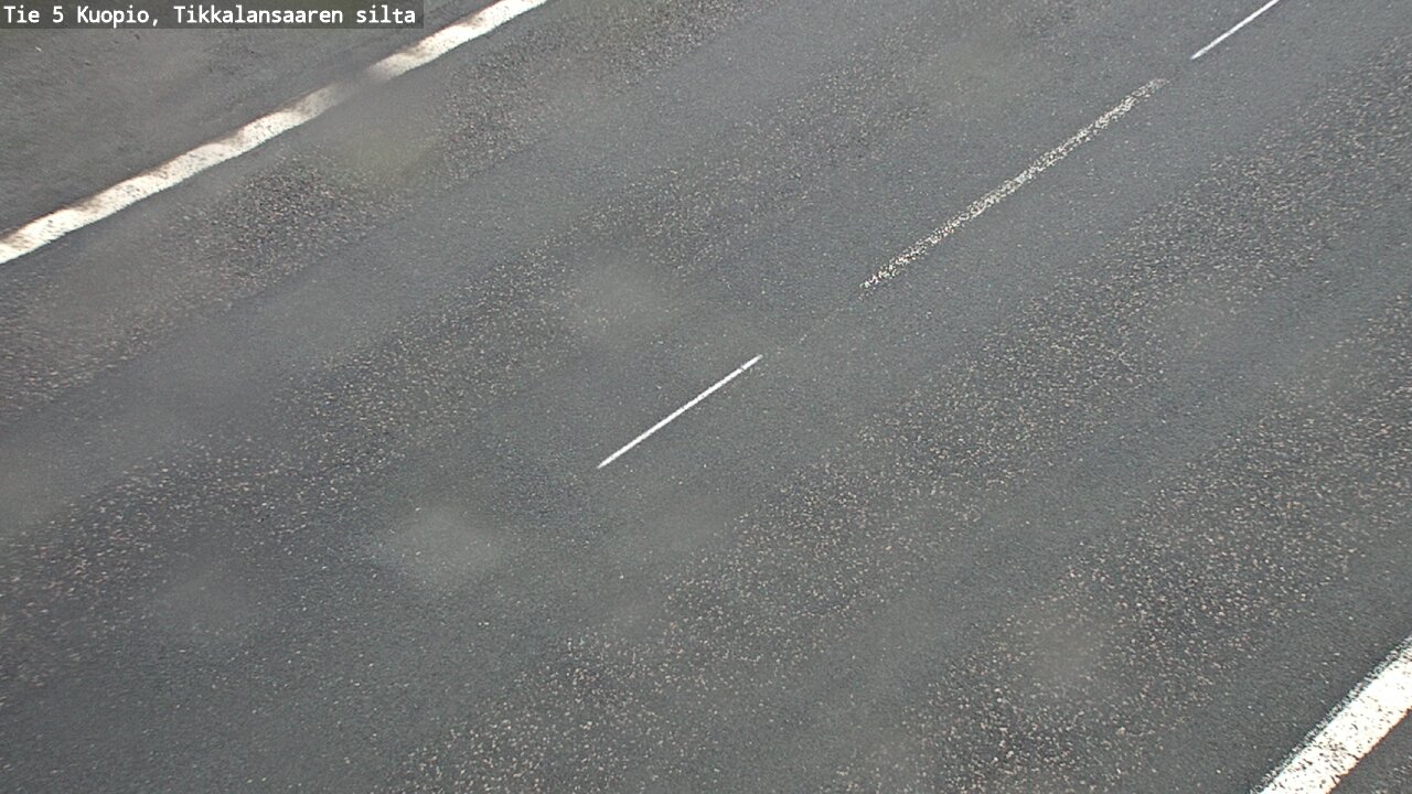 Weather Camera Image Väg 5 Kuopio, Tikkalansaari, Kuopio, Pohjois-Savo