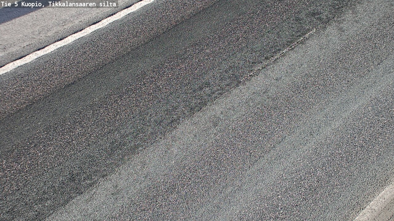 Weather Camera Image Väg 5 Kuopio, Tikkalansaari, Kuopio, Pohjois-Savo