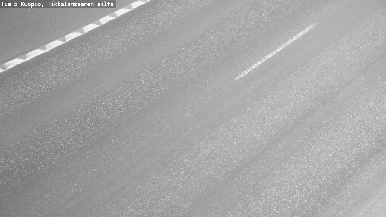 Weather Camera Image Road 5 Kuopio, Tikkalansaari, Kuopio, Pohjois-Savo