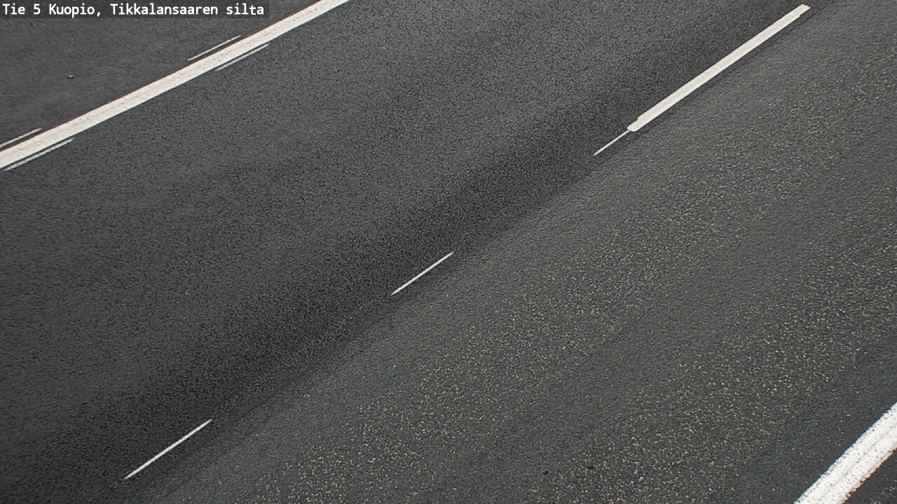 Weather Camera Image Road 5 Kuopio, Tikkalansaari, Kuopio, Pohjois-Savo
