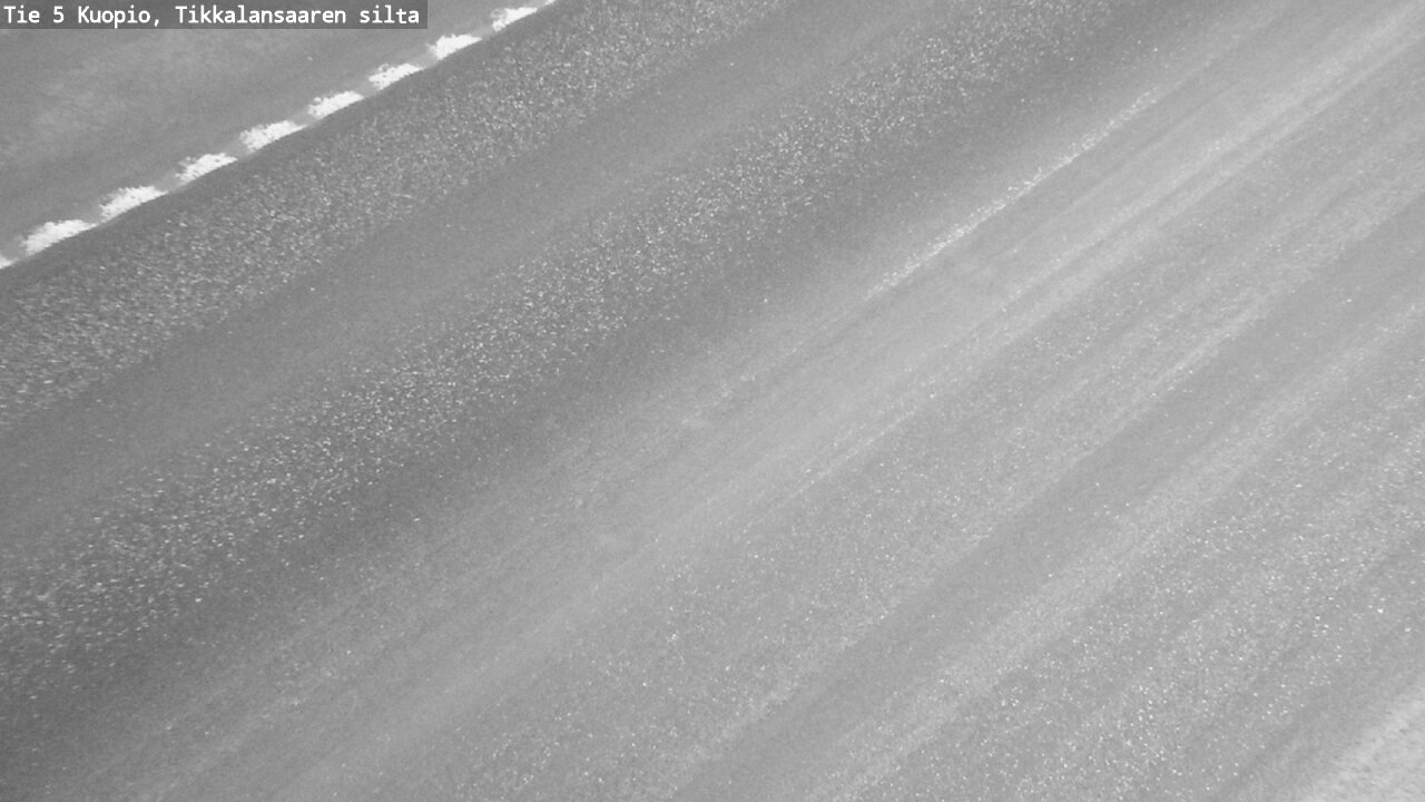 Weather Camera Image Road 5 Kuopio, Tikkalansaari, Kuopio, Pohjois-Savo