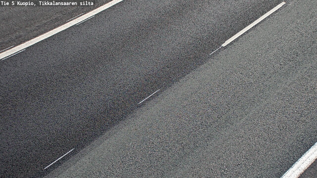 Weather Camera Image Väg 5 Kuopio, Tikkalansaari, Kuopio, Pohjois-Savo