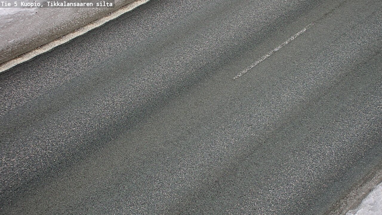 Weather Camera Image Väg 5 Kuopio, Tikkalansaari, Kuopio, Pohjois-Savo