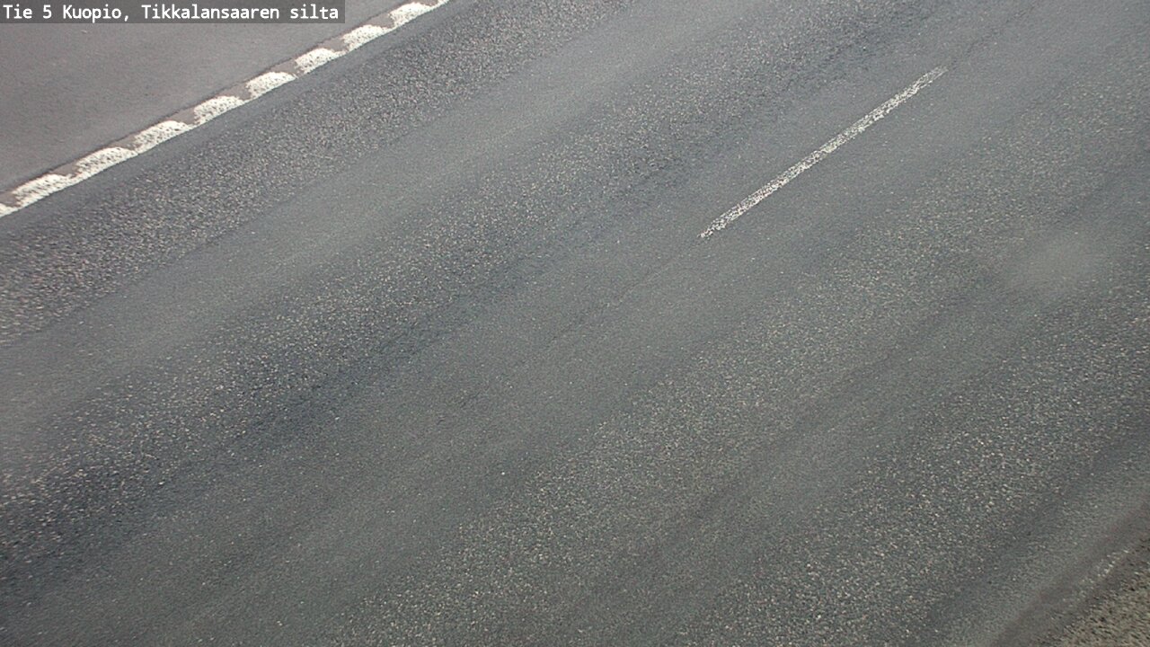 Weather Camera Image Road 5 Kuopio, Tikkalansaari, Kuopio, Pohjois-Savo