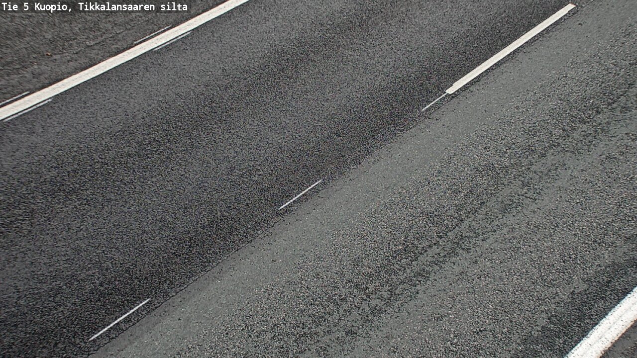 Weather Camera Image Road 5 Kuopio, Tikkalansaari, Kuopio, Pohjois-Savo