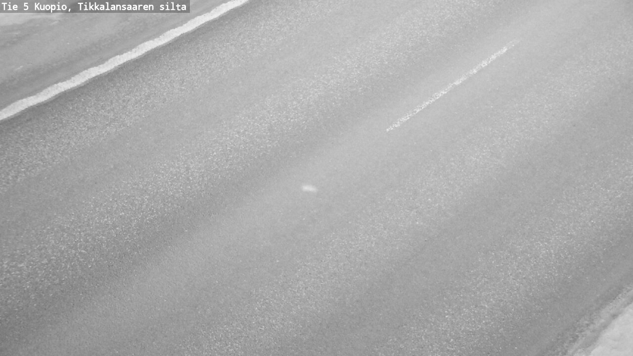 Weather Camera Image Väg 5 Kuopio, Tikkalansaari, Kuopio, Pohjois-Savo