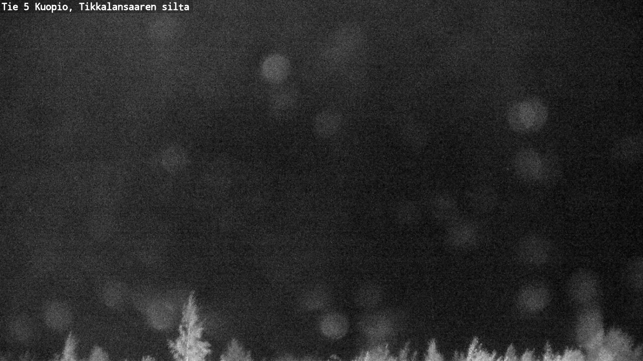 Weather Camera Image Road 5 Kuopio, Tikkalansaari, Kuopio, Pohjois-Savo