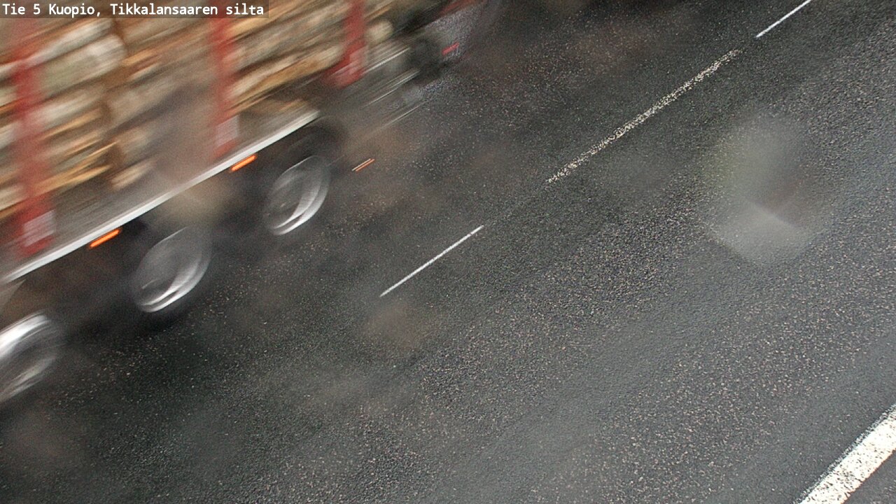 Weather Camera Image Väg 5 Kuopio, Tikkalansaari, Kuopio, Pohjois-Savo