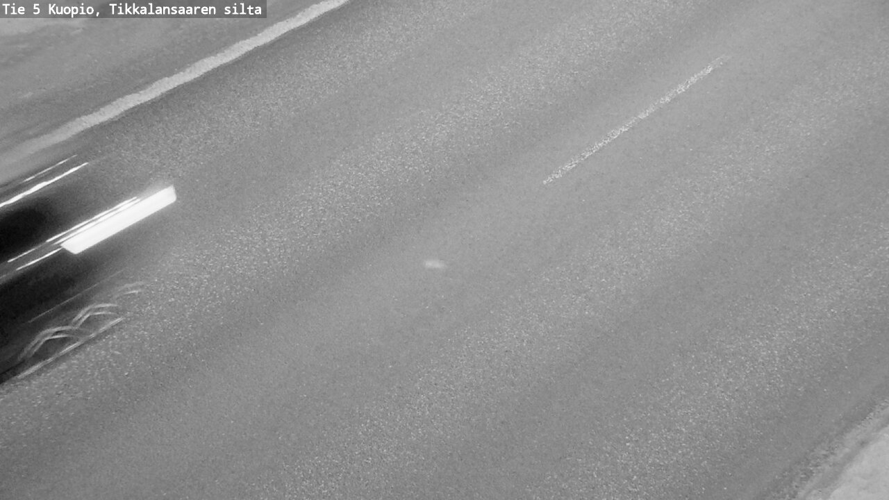 Weather Camera Image Väg 5 Kuopio, Tikkalansaari, Kuopio, Pohjois-Savo