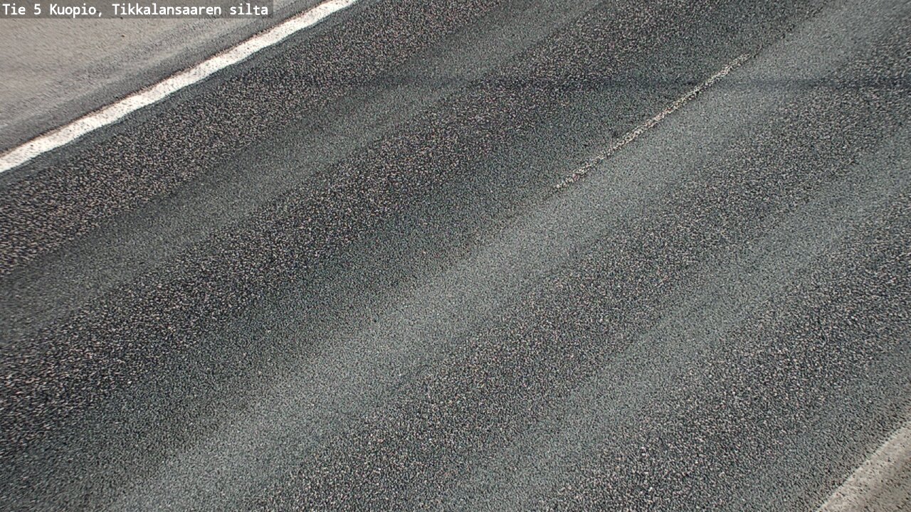 Weather Camera Image Väg 5 Kuopio, Tikkalansaari, Kuopio, Pohjois-Savo
