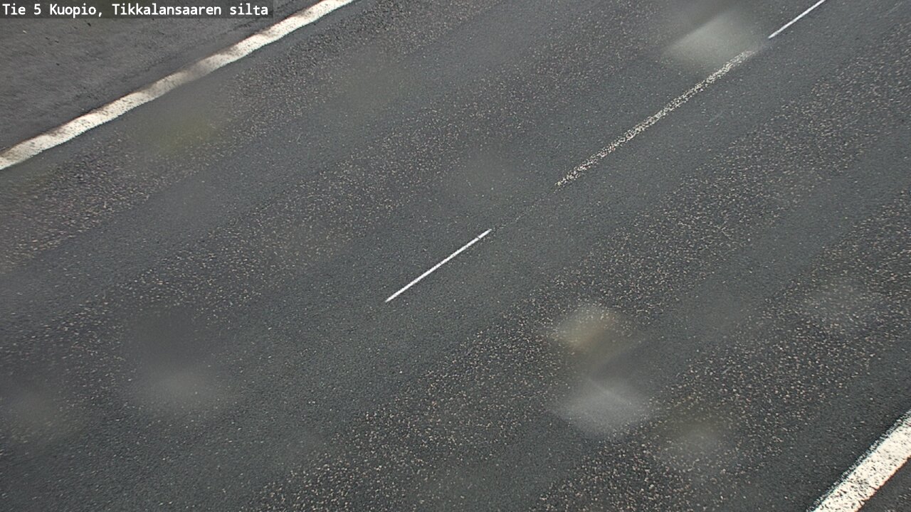 Weather Camera Image Väg 5 Kuopio, Tikkalansaari, Kuopio, Pohjois-Savo