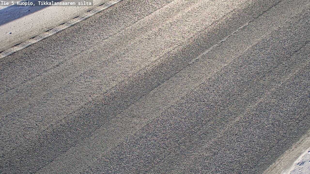 Weather Camera Image Väg 5 Kuopio, Tikkalansaari, Kuopio, Pohjois-Savo