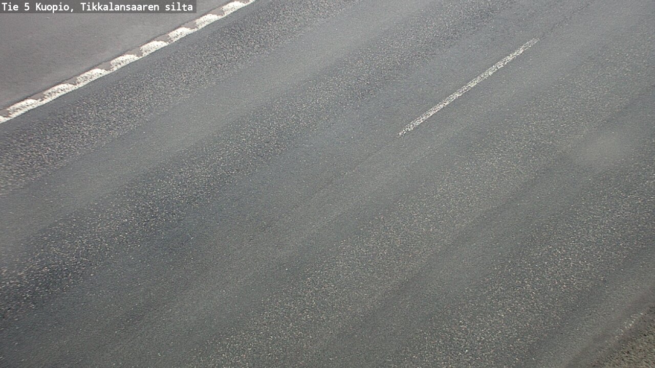 Weather Camera Image Road 5 Kuopio, Tikkalansaari, Kuopio, Pohjois-Savo