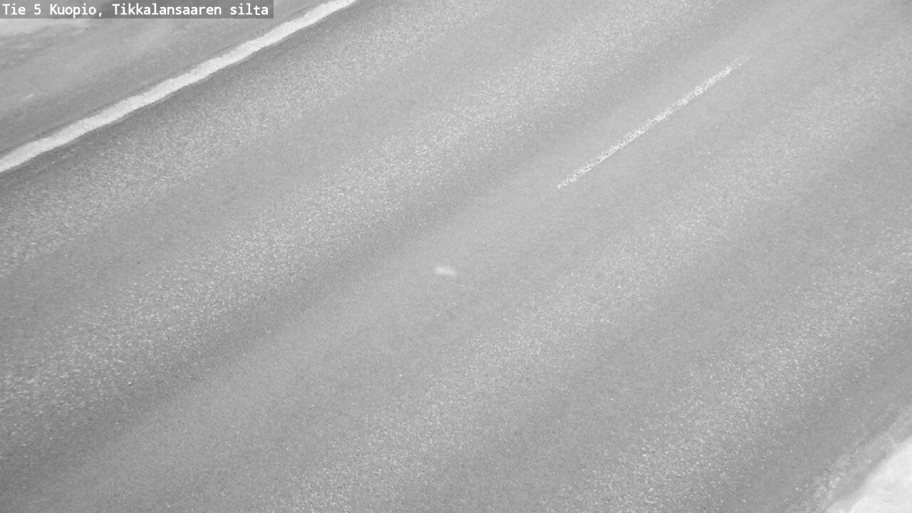 Weather Camera Image Väg 5 Kuopio, Tikkalansaari, Kuopio, Pohjois-Savo