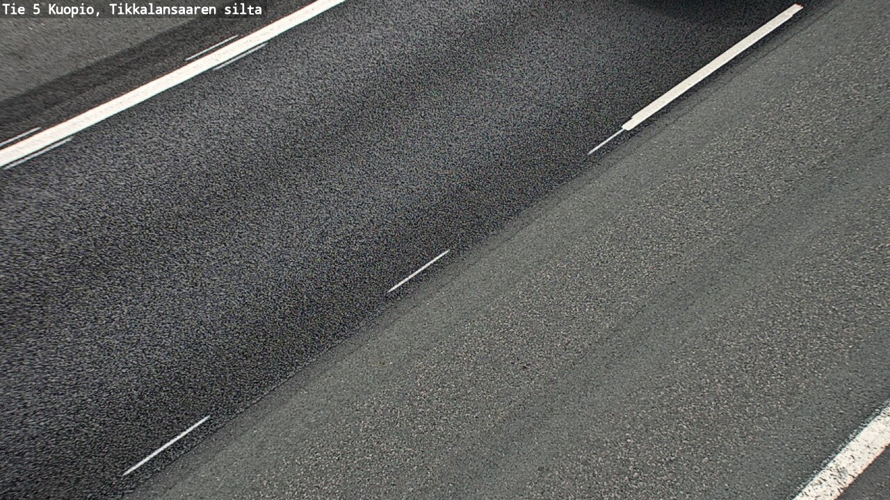 Weather Camera Image Road 5 Kuopio, Tikkalansaari, Kuopio, Pohjois-Savo