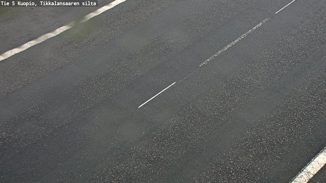 Weather Camera Image Väg 5 Kuopio, Tikkalansaari, Kuopio, Pohjois-Savo