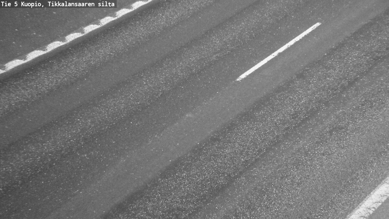 Weather Camera Image Road 5 Kuopio, Tikkalansaari, Kuopio, Pohjois-Savo