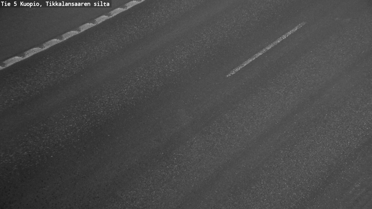 Weather Camera Image Road 5 Kuopio, Tikkalansaari, Kuopio, Pohjois-Savo