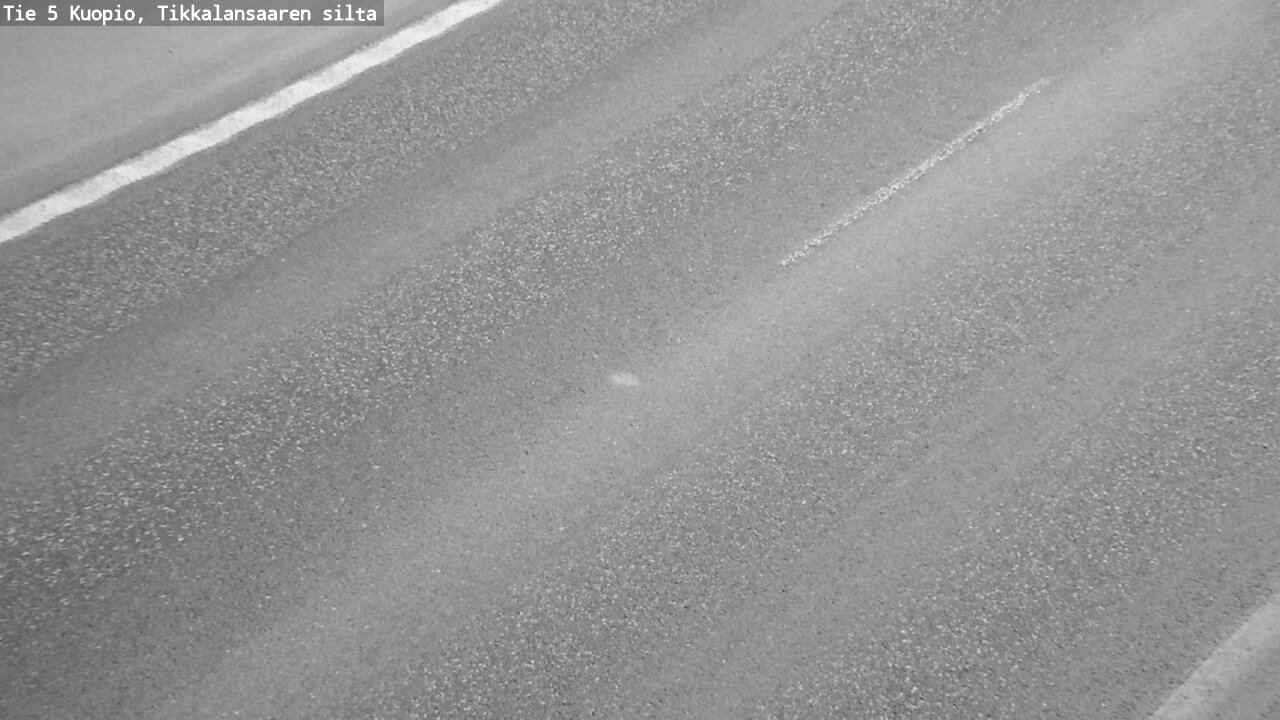 Weather Camera Image Väg 5 Kuopio, Tikkalansaari, Kuopio, Pohjois-Savo