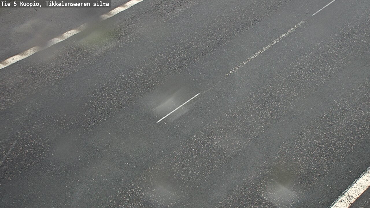 Weather Camera Image Väg 5 Kuopio, Tikkalansaari, Kuopio, Pohjois-Savo