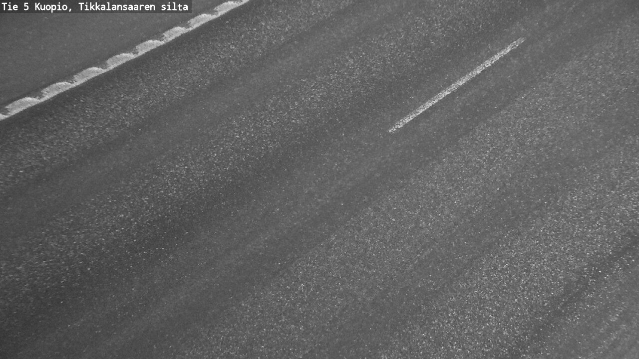 Weather Camera Image Road 5 Kuopio, Tikkalansaari, Kuopio, Pohjois-Savo
