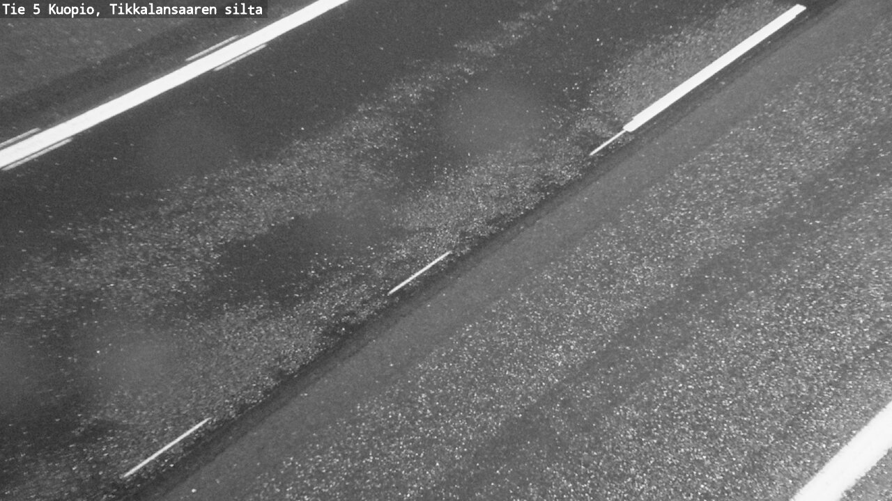 Weather Camera Image Road 5 Kuopio, Tikkalansaari, Kuopio, Pohjois-Savo