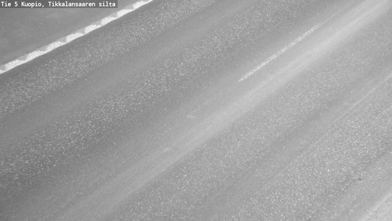 Weather Camera Image Road 5 Kuopio, Tikkalansaari, Kuopio, Pohjois-Savo