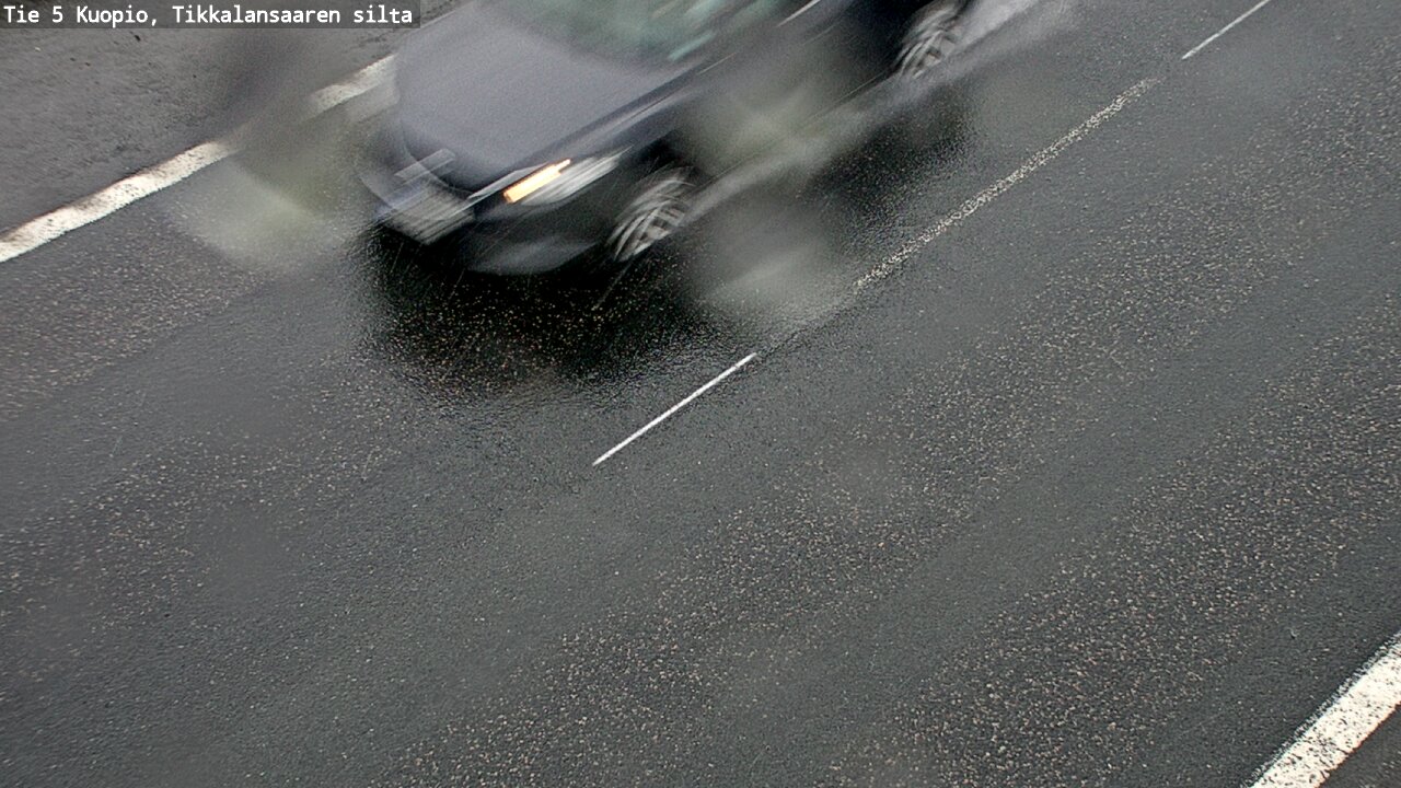 Weather Camera Image Väg 5 Kuopio, Tikkalansaari, Kuopio, Pohjois-Savo