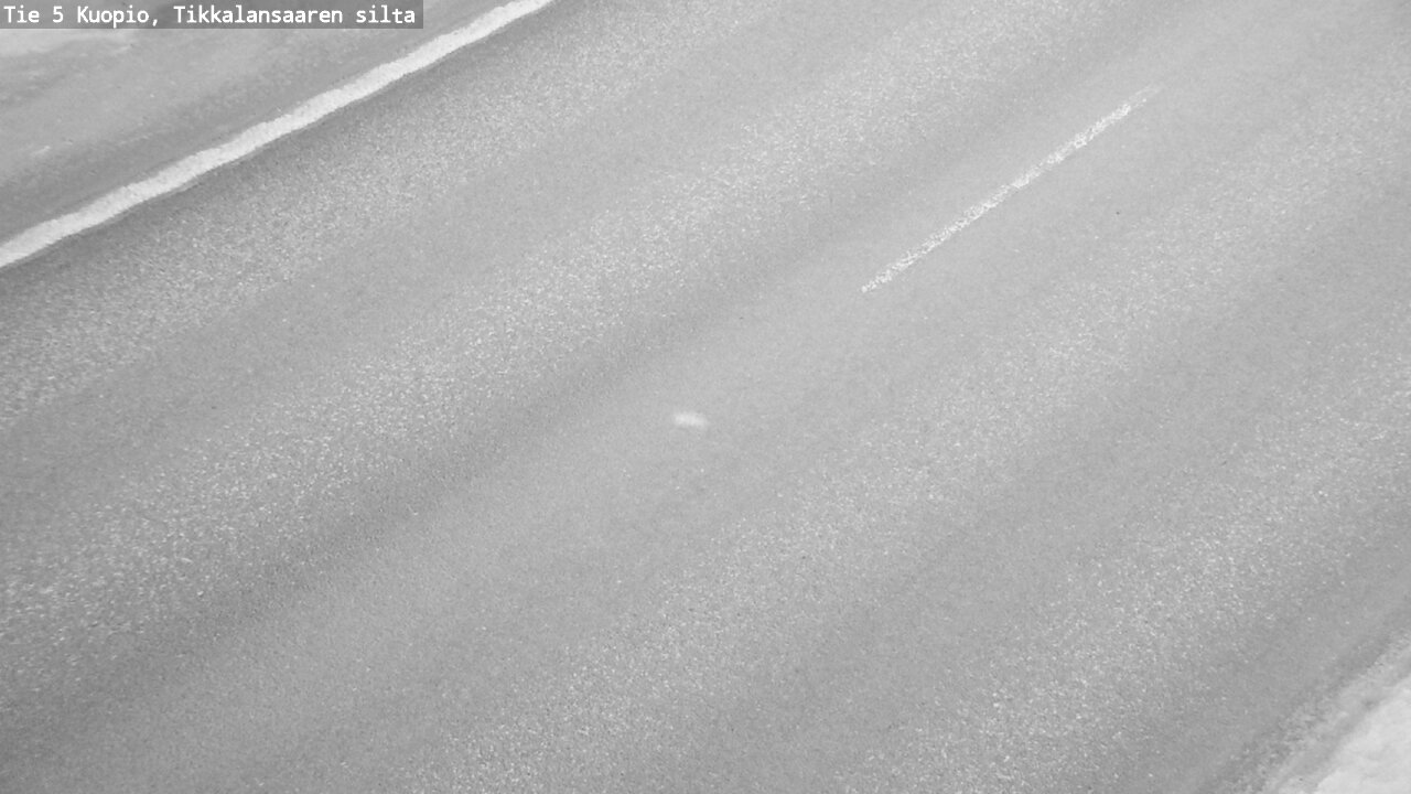 Weather Camera Image Väg 5 Kuopio, Tikkalansaari, Kuopio, Pohjois-Savo