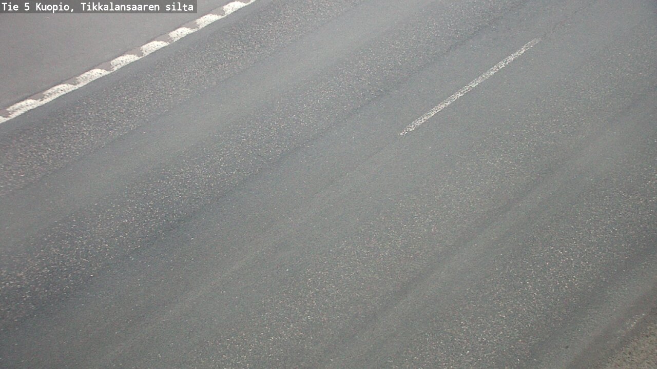 Weather Camera Image Road 5 Kuopio, Tikkalansaari, Kuopio, Pohjois-Savo