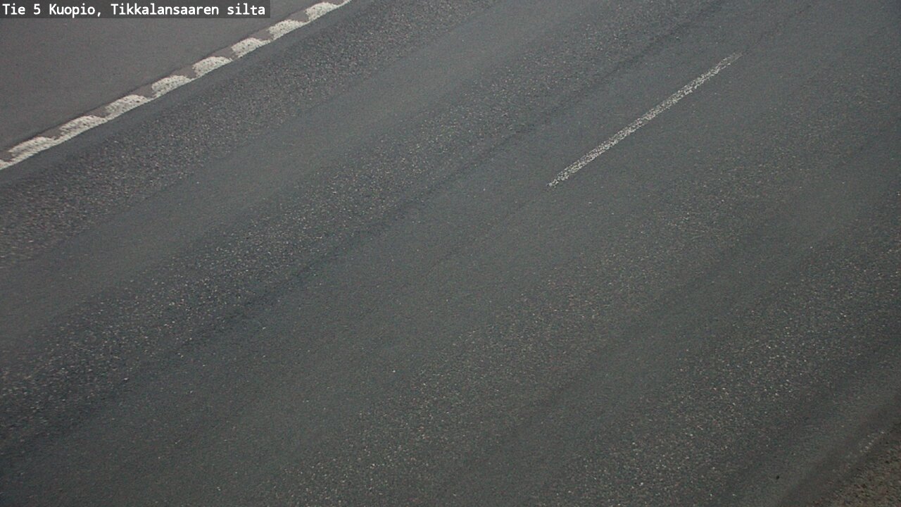 Weather Camera Image Road 5 Kuopio, Tikkalansaari, Kuopio, Pohjois-Savo