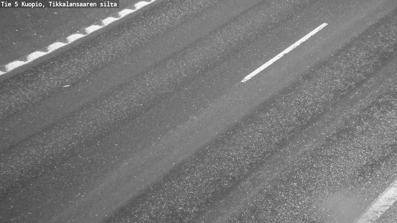 Weather Camera Image Road 5 Kuopio, Tikkalansaari, Kuopio, Pohjois-Savo