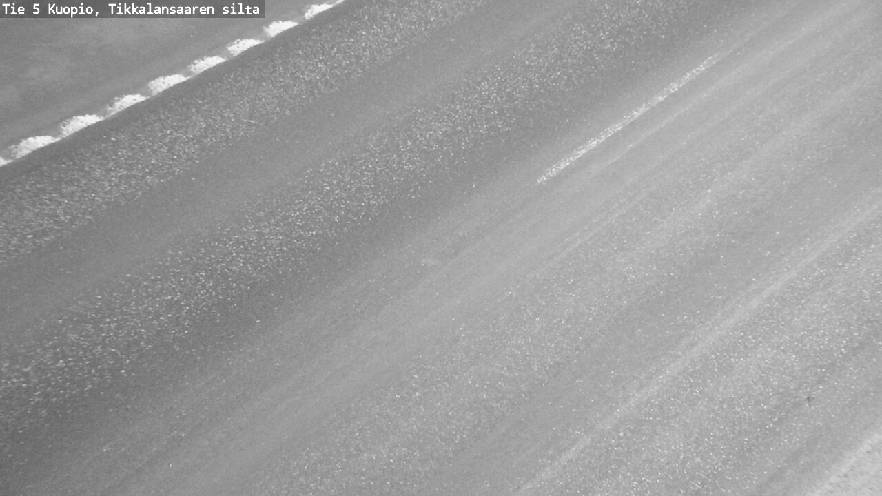 Weather Camera Image Road 5 Kuopio, Tikkalansaari, Kuopio, Pohjois-Savo