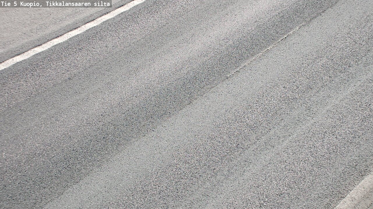 Weather Camera Image Väg 5 Kuopio, Tikkalansaari, Kuopio, Pohjois-Savo