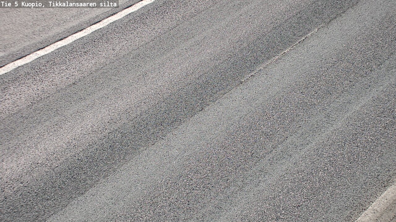 Weather Camera Image Väg 5 Kuopio, Tikkalansaari, Kuopio, Pohjois-Savo