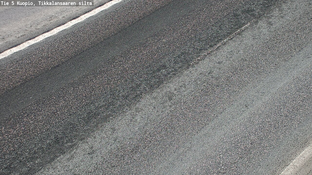 Weather Camera Image Väg 5 Kuopio, Tikkalansaari, Kuopio, Pohjois-Savo