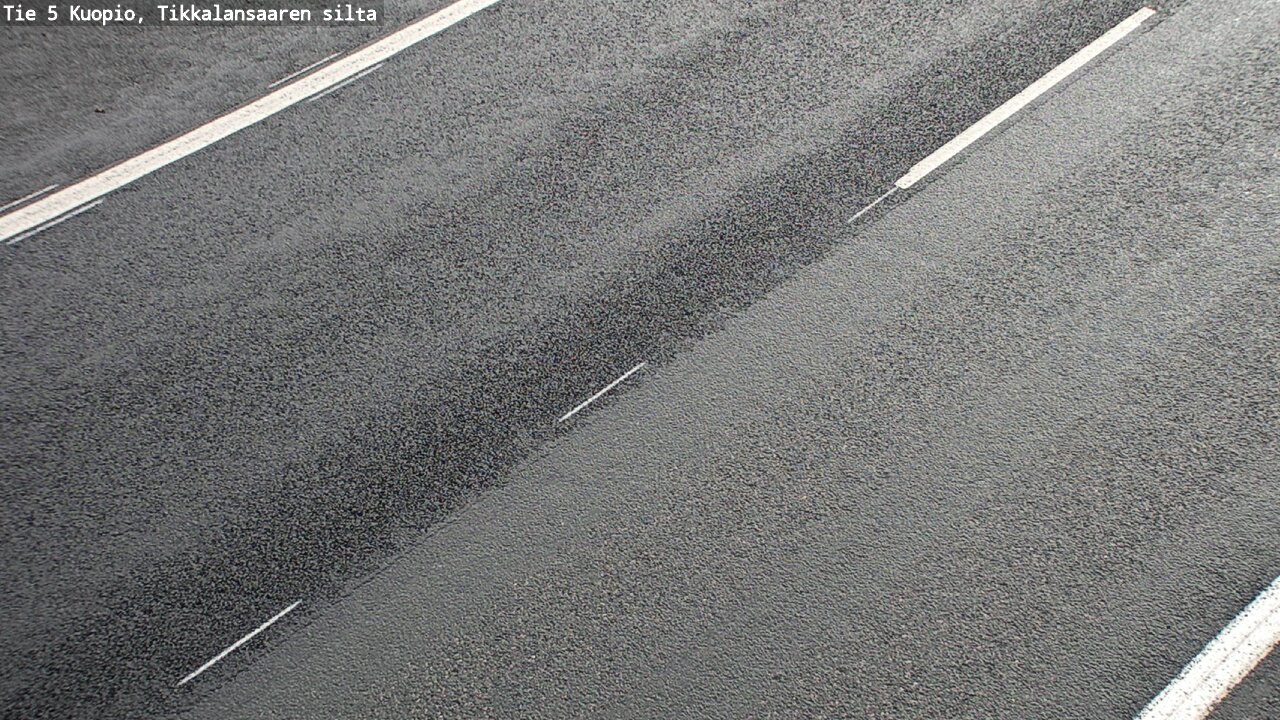 Weather Camera Image Road 5 Kuopio, Tikkalansaari, Kuopio, Pohjois-Savo
